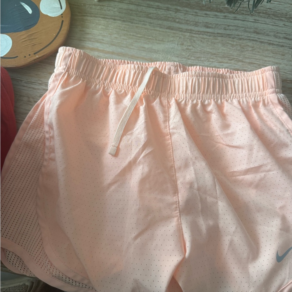Nike Women's Athletic Shorts in Light Pink